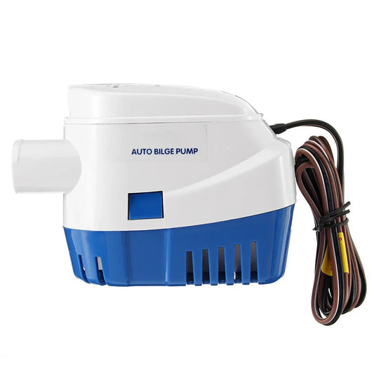 Submersible Bilge Pump With Automatic Float Switch, 12V