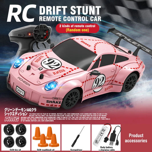 RC Cars 1/24 Remote Control Car High-Speed Racing Light Drift