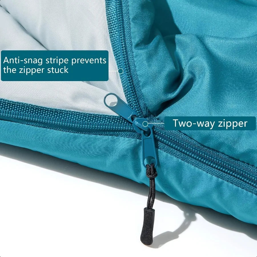 Sleeping Bag for Boys Girls with Pillow