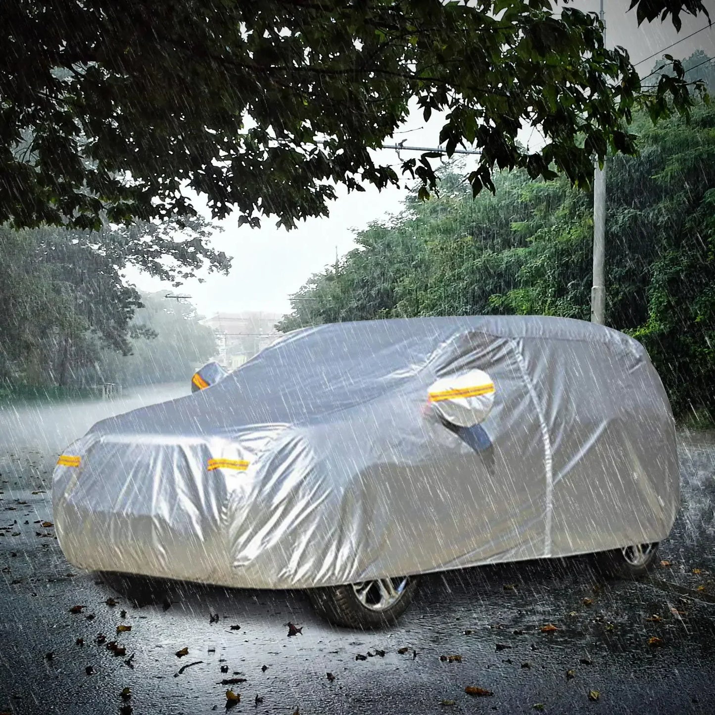 Universal SUV Cover Coat Protector UV Protective Dust Rain Snow Water Proof Full Car Covers Indoor Outdoor
