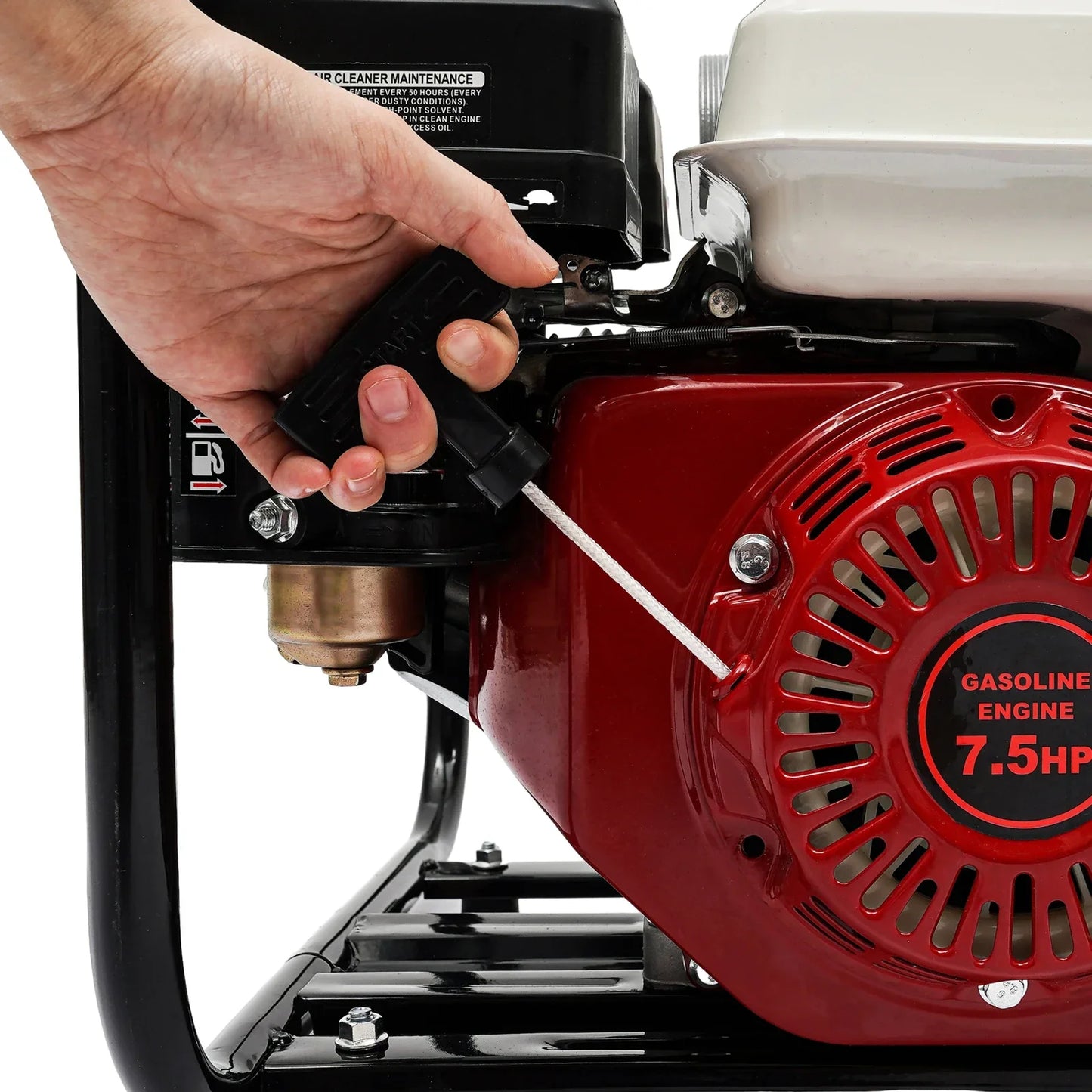 WP30 Water Transfer Pump 7.5HP  5.5kw 4-Stroke Gasoline Engine Water Pump 3600rpm Low Fuel Consumption High-performance