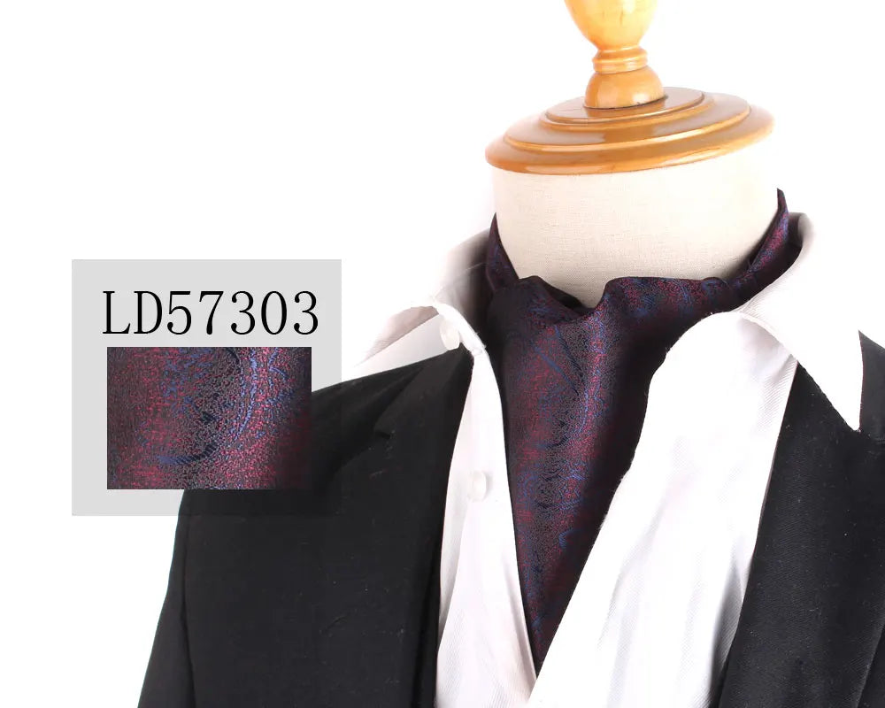 Paisley Cashew Tie Cravat Ascot
