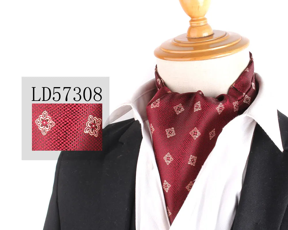 Paisley Cashew Tie Cravat Ascot