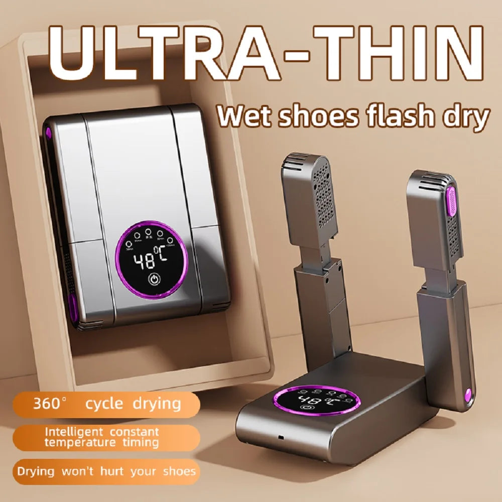 Electric Shoe Dryer, Adjustable, Quick Drying Deodorizing