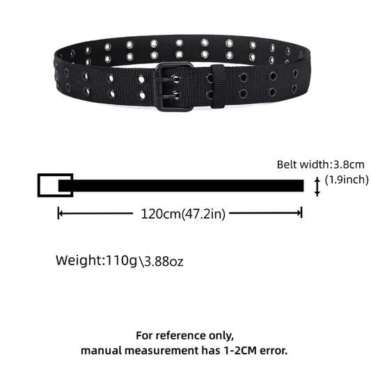 Men's Breathable Nylon Fabric Belt
