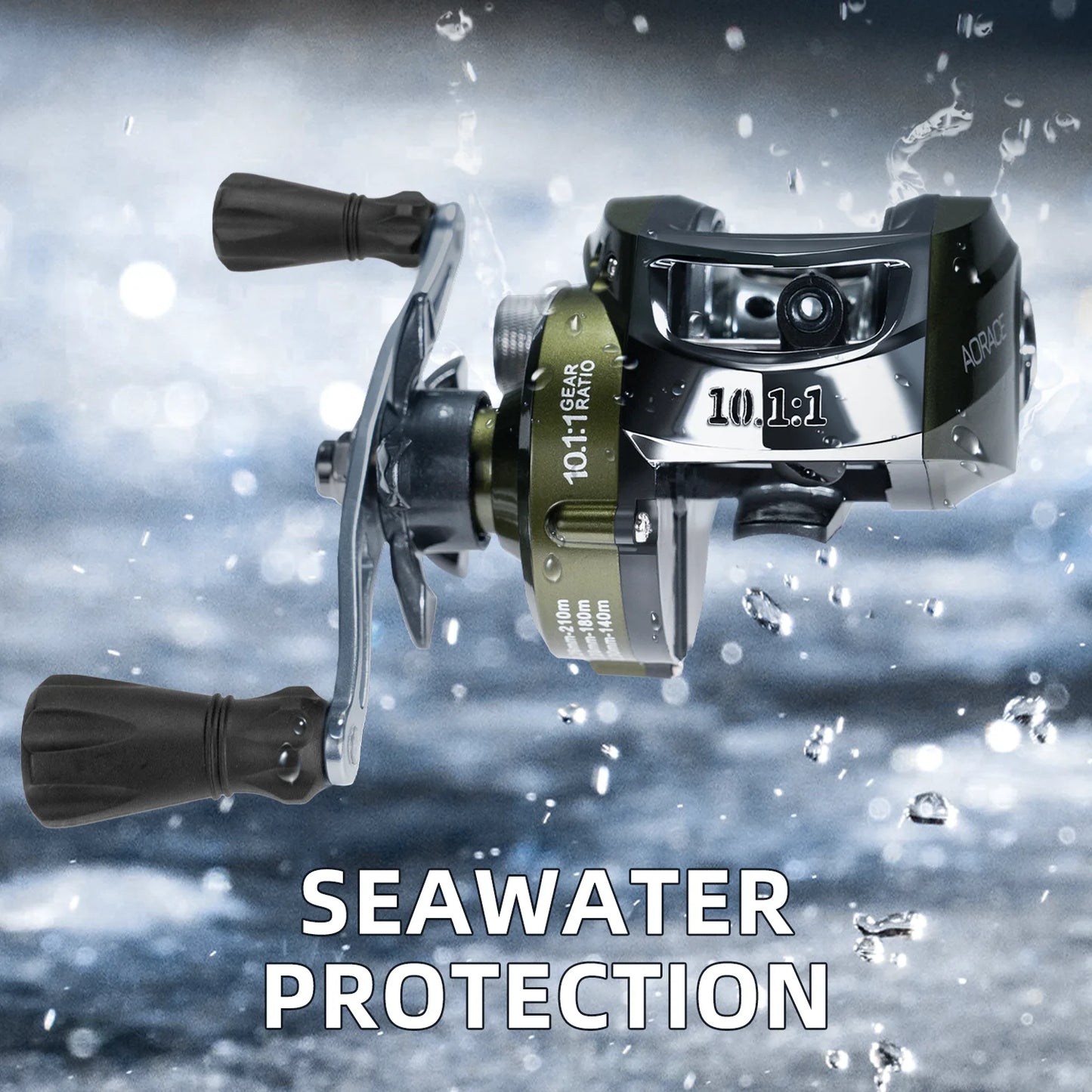 Fishing Reel - Ergonomic Design, Smooth Casting, Durable Construction