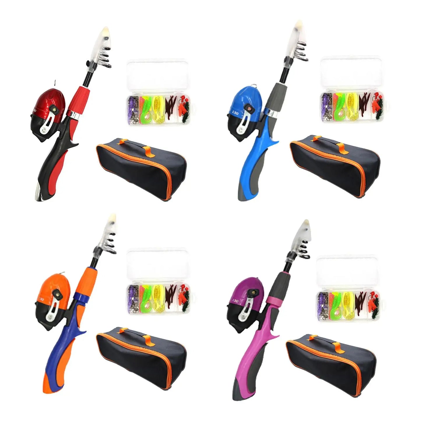 Fishing Rod and Reel Combo, Kids Fishing Pole