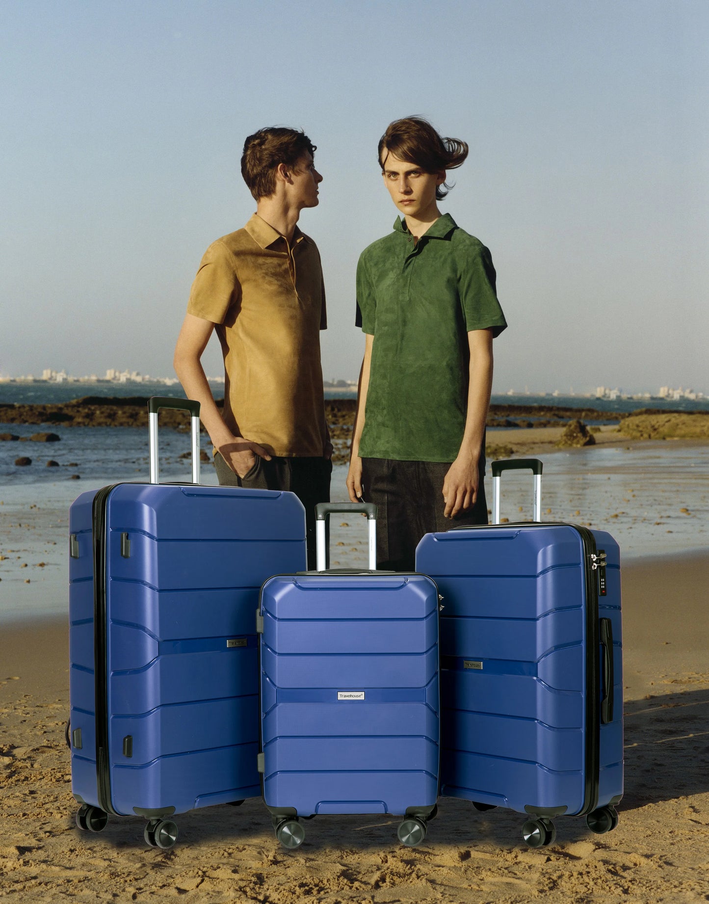Hard shell Suitcase Spinner Wheels Luggage Set Lightweight With TSA Lock, 3-Piece Set (20/24/28)