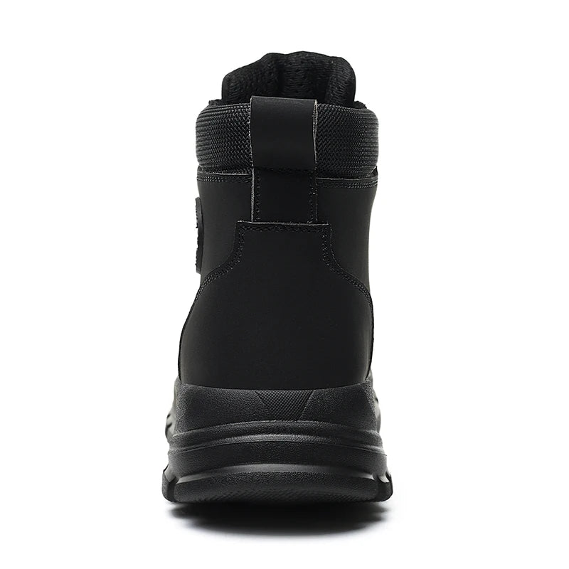 Men Safety Shoes Protective Sneakers Steel Toe Cap