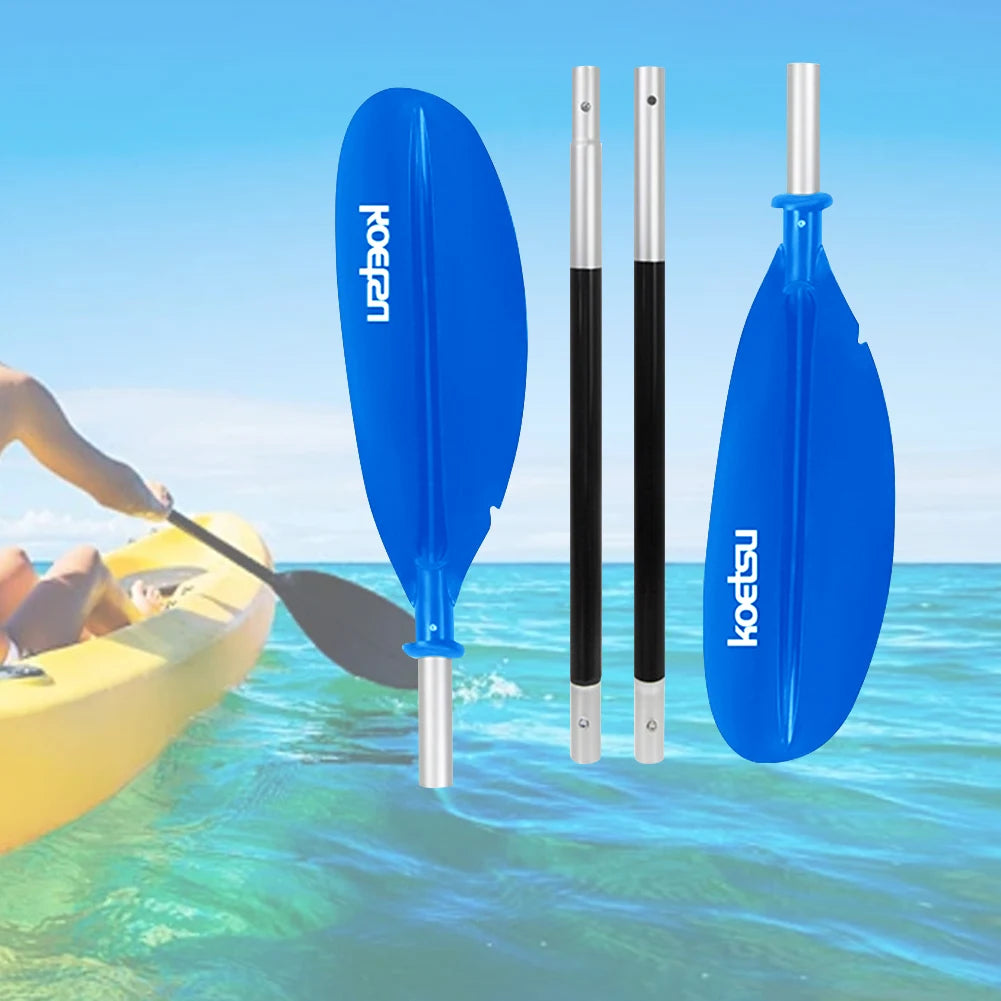 4-Piece Kayak Boat Paddle, Adjustable Paddle,  Aluminum Alloy Stand Up Paddles for Outdoor Water Sports