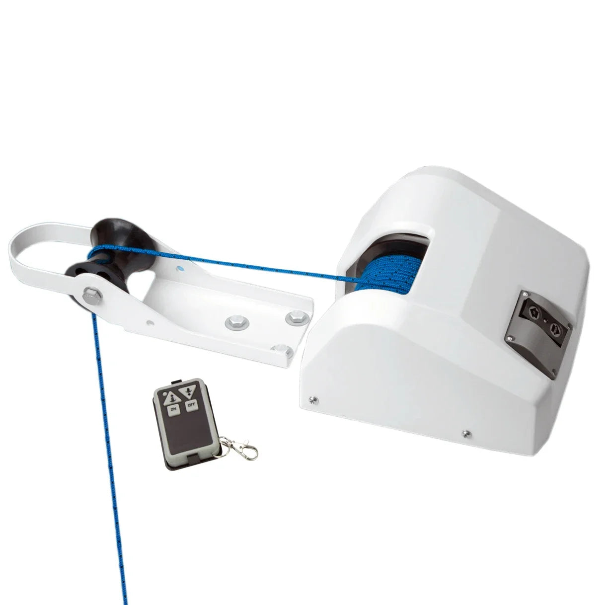 Electric Boat Anchor Winch  With Wireless Remote Control Kit 12V 25LBS