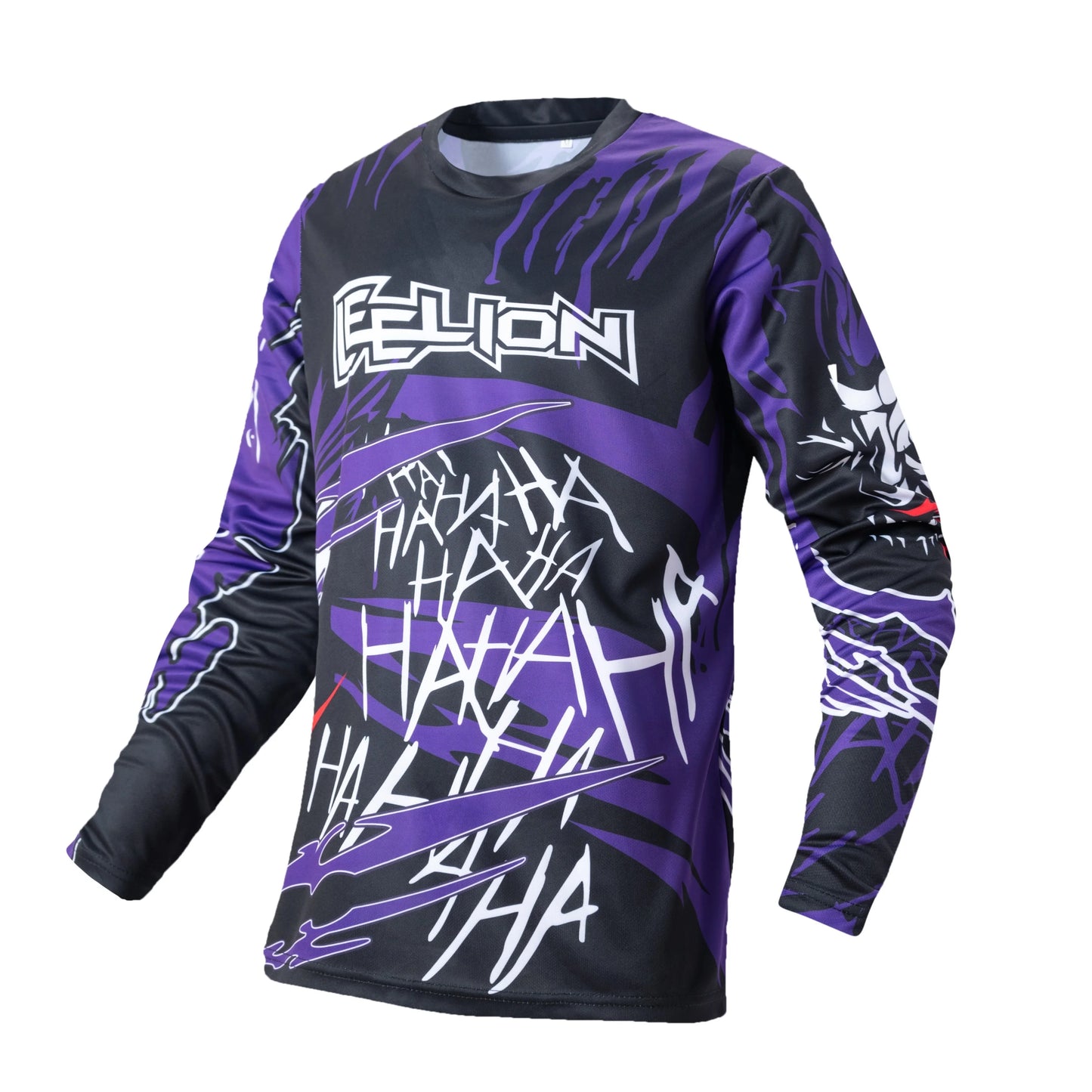 Motorcycle Jersey Wicking Long Sleeved Sweat Absorbing  Cycling Shirt For Biking Riding Sports