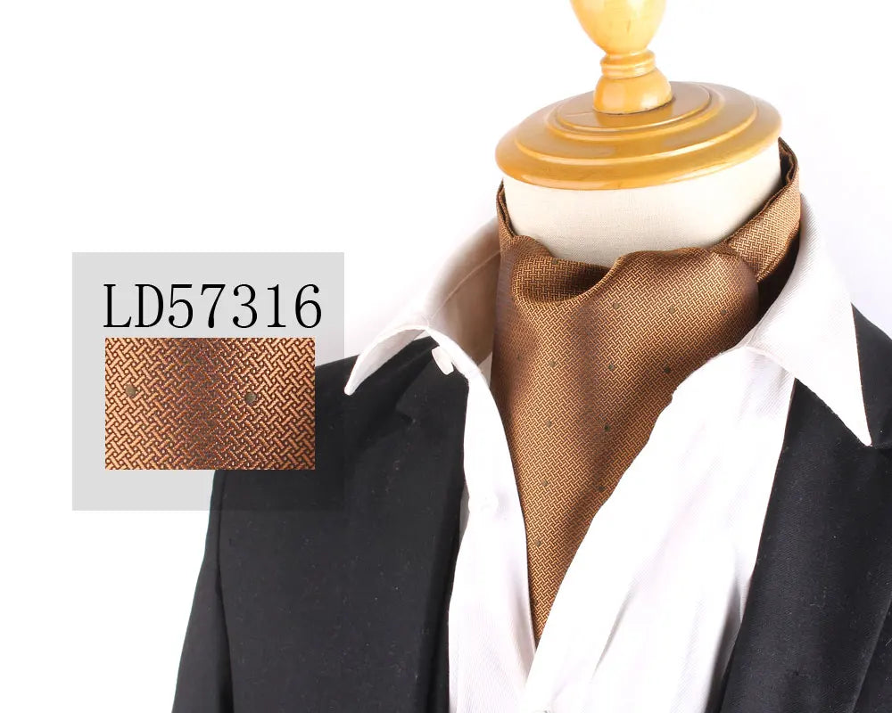 Paisley Cashew Tie Cravat Ascot